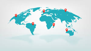 World Map Distribution